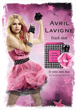 Foto von Avril Lavignes Black Star Parf�m Poster
